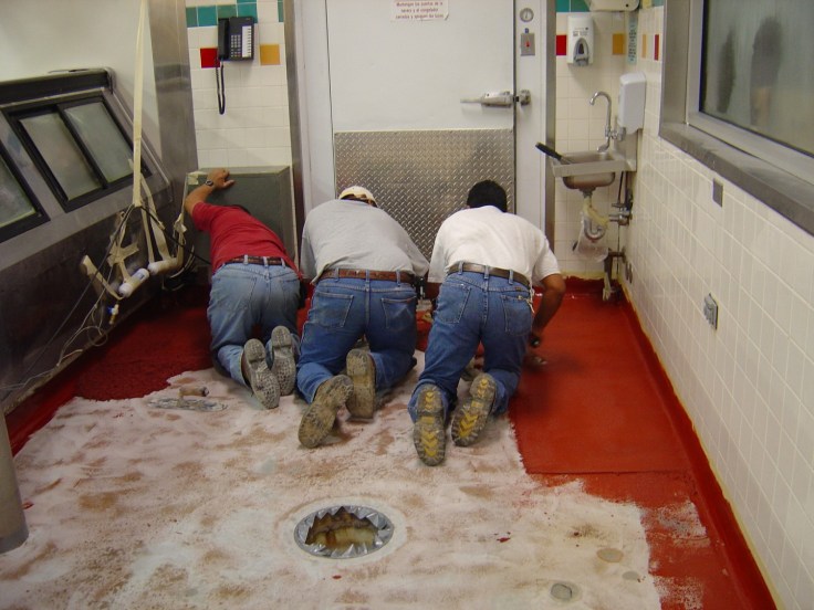 install Urethane Cement